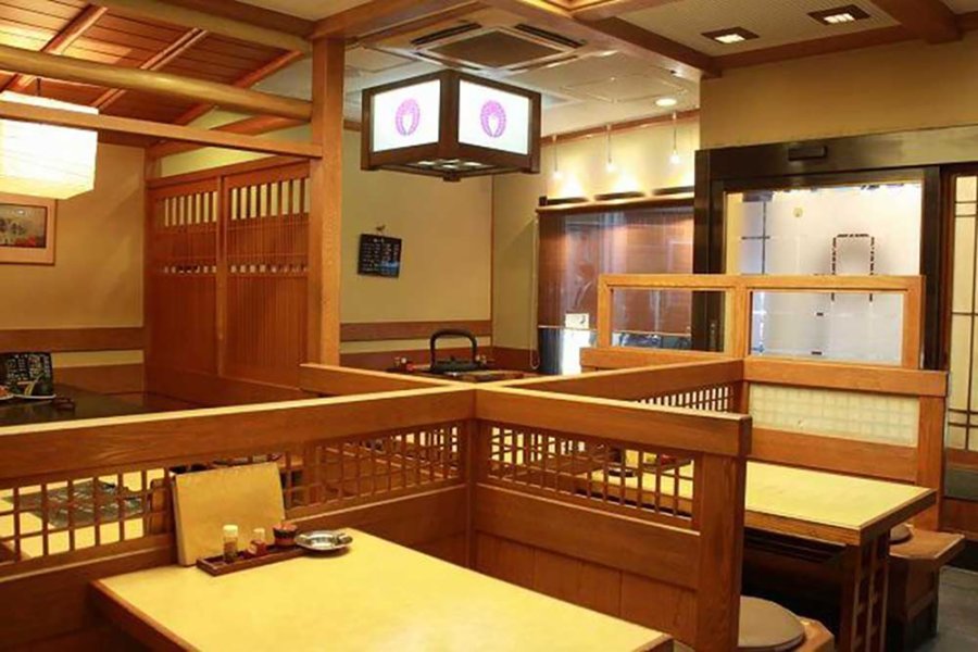 Inside the store