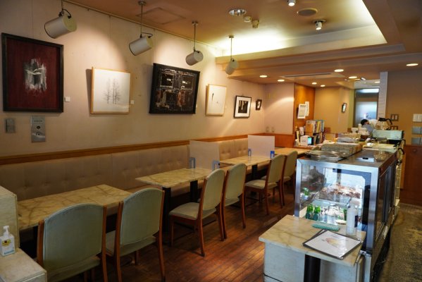 Inside the store