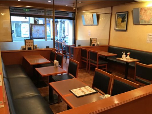 Inside the store