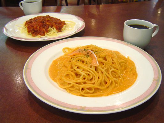 A wide variety of pasta too