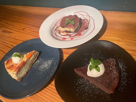 You can also enjoy homemade cakes