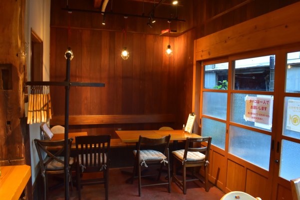Inside the store