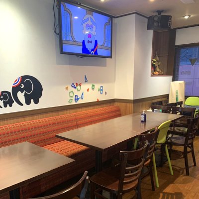 Inside the store