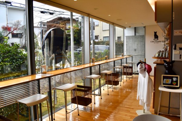 Inside the store