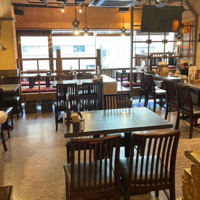 Inside the store