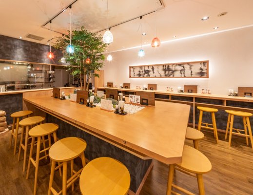Inside the store