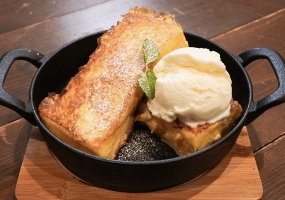 Meticulously crafted premium French toast