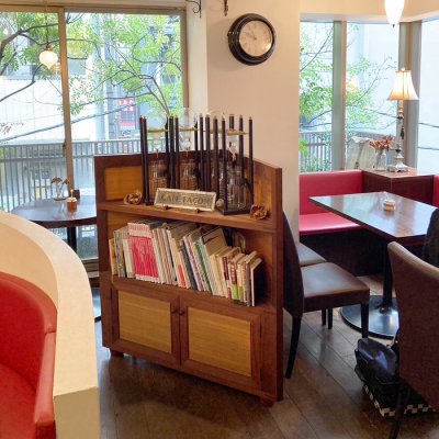 Inside the store