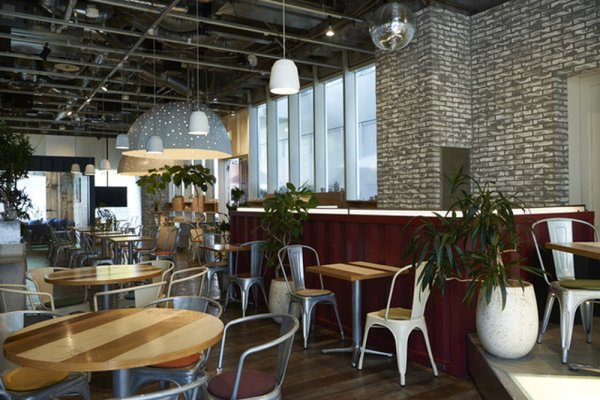 Inside the store