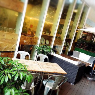 Terrace seating