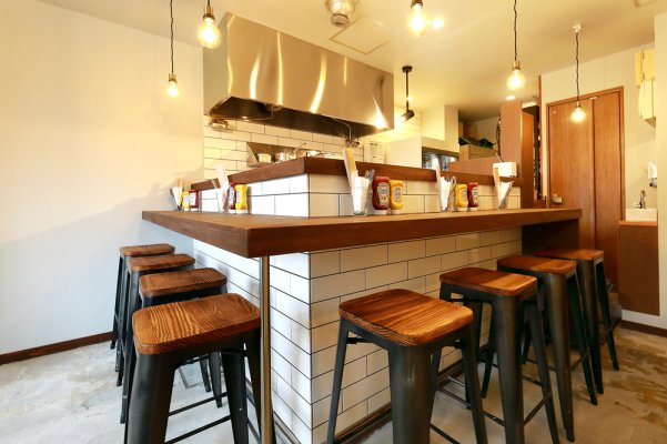 Inside the store