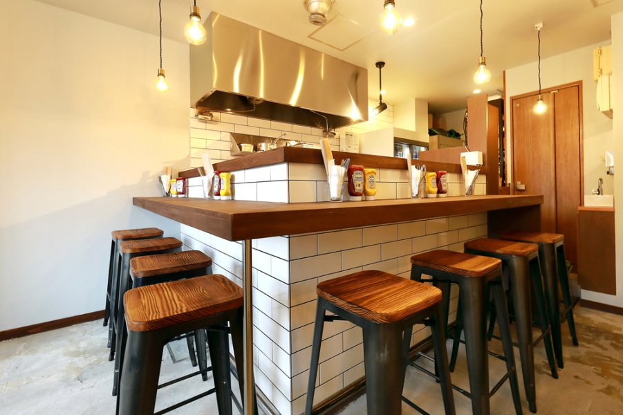 Inside the store