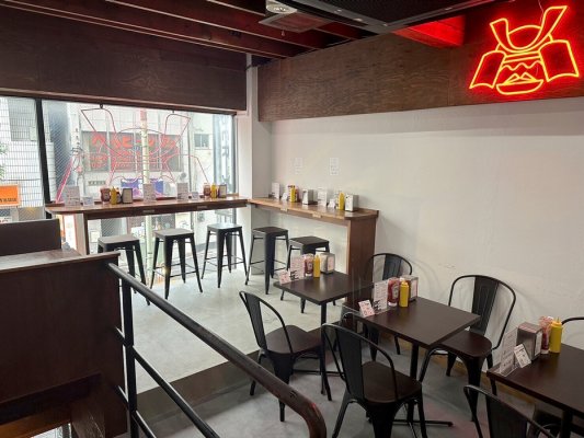 Inside the store
