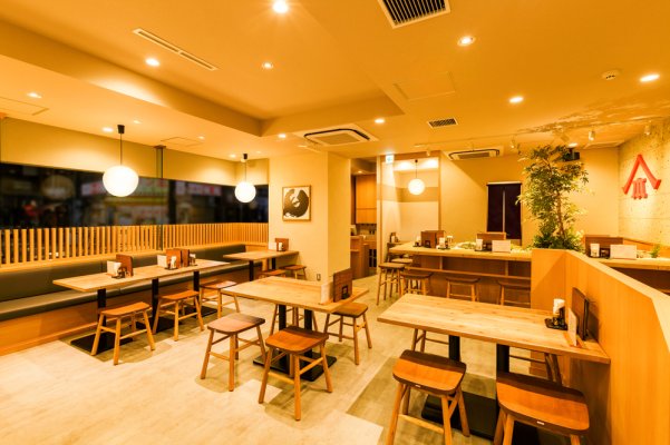 Inside the store