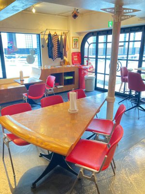Inside the store