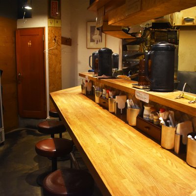 Inside the store