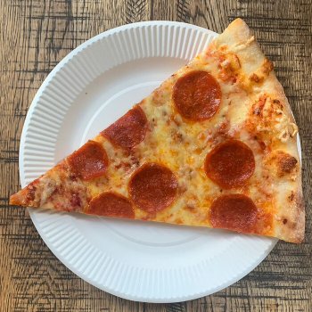 A wide variety of pizzas