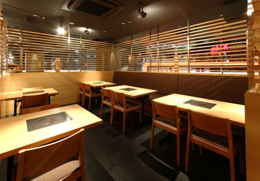 Inside the store