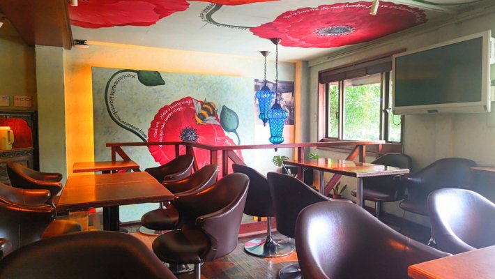 Inside the store