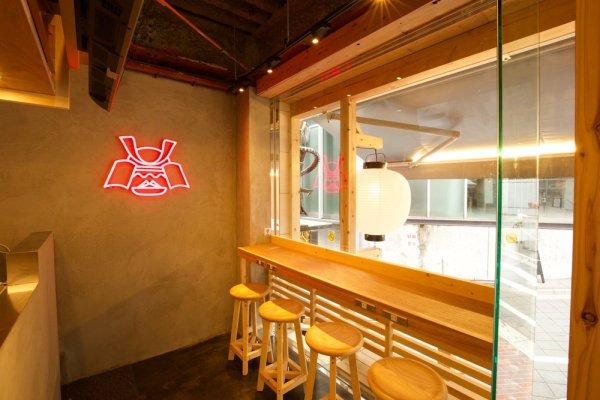 Inside the store