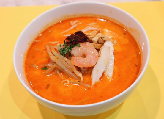 Authentic, rich laksa