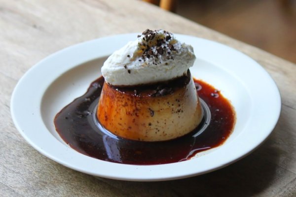 Signature custard pudding