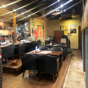 Inside the store