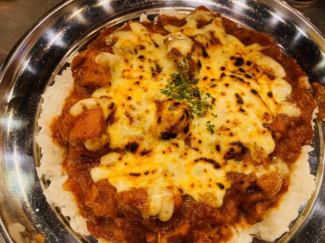 Original curry made with anchovies from Ibuki Island