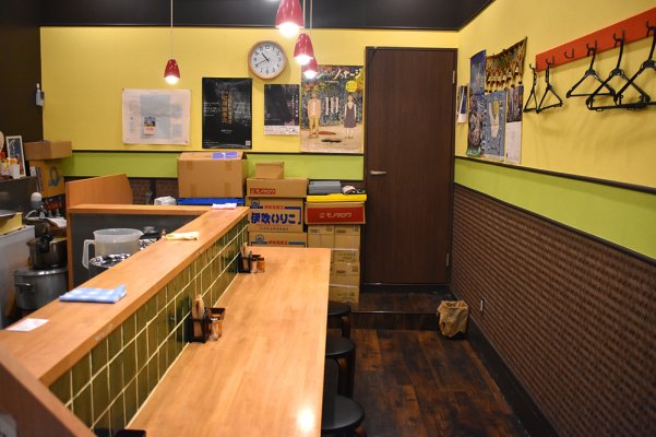 Inside the store