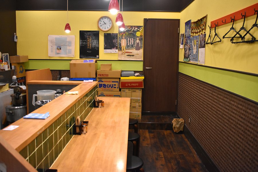 Inside the store