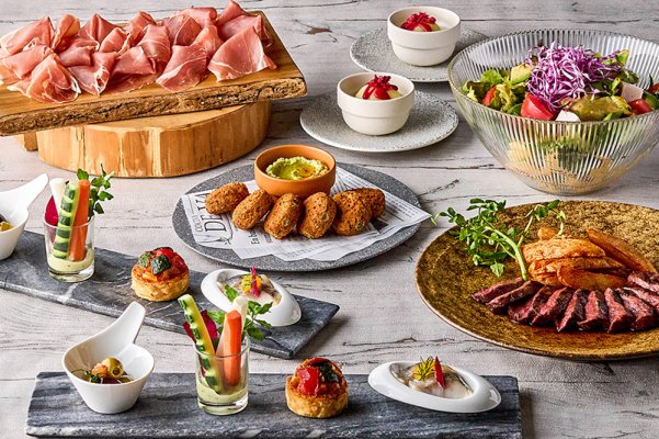 A luxurious course meal that will leave you completely satisfied