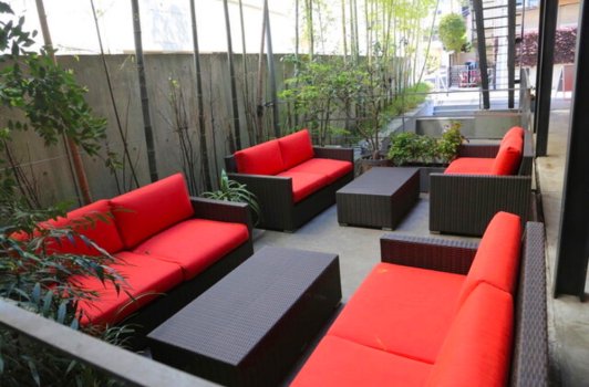 Terrace seating