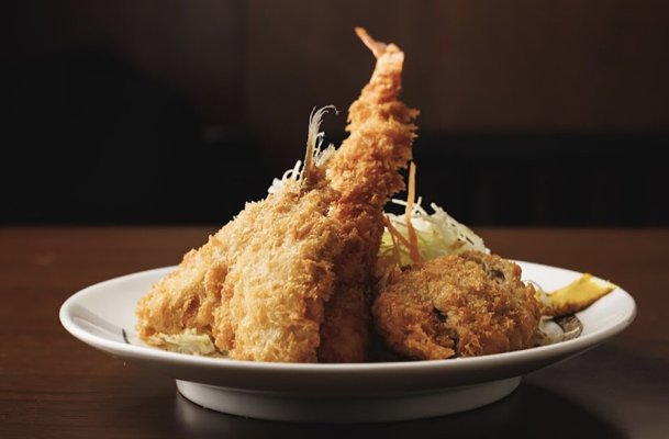 Popular menu item “Mixed Fry”