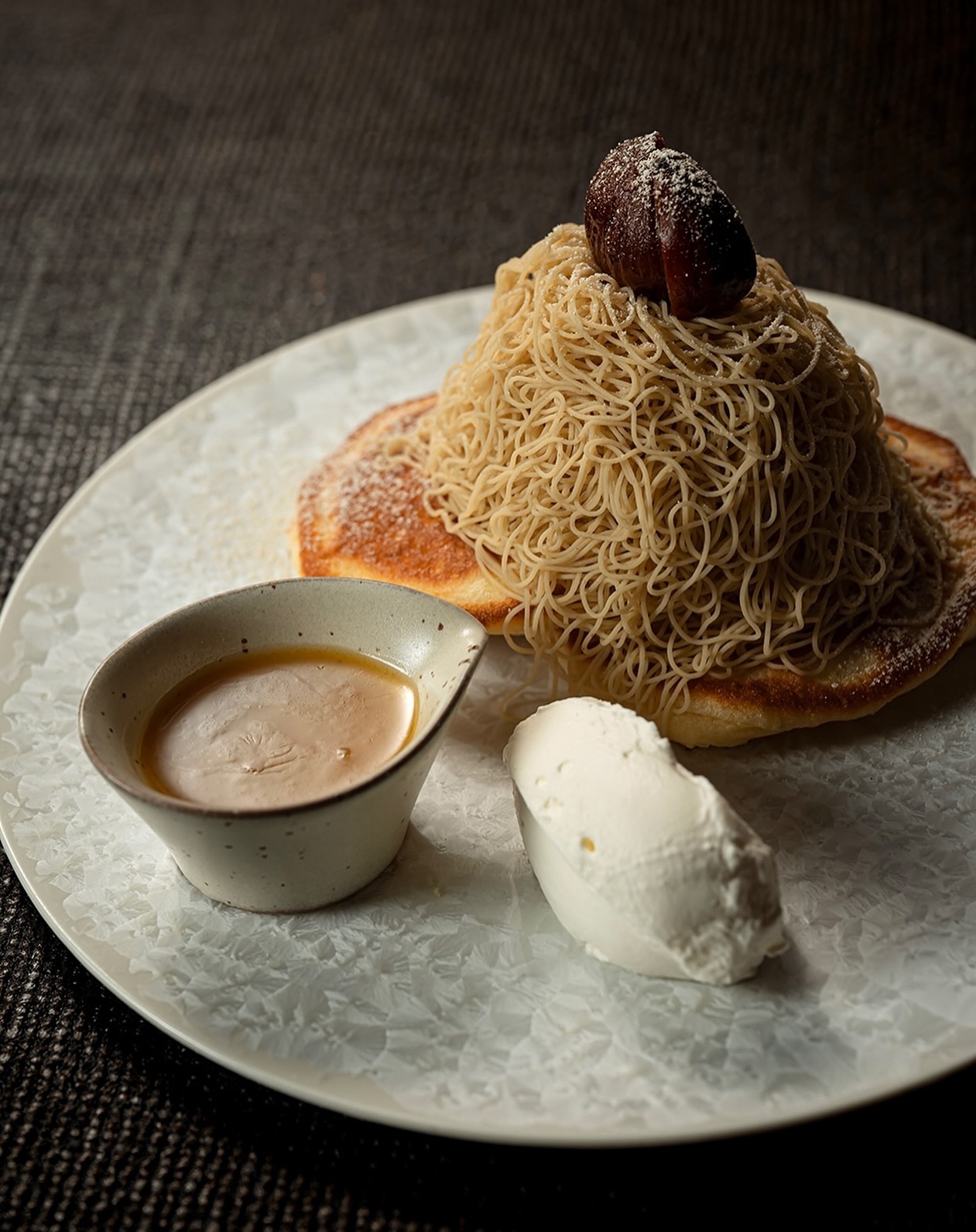 HISAYA KYOTO 麻布台ヒルズ店の栗ソフトクリーム