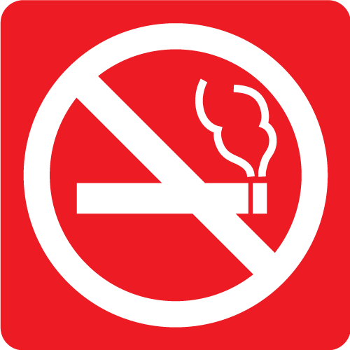 No smoking on premises