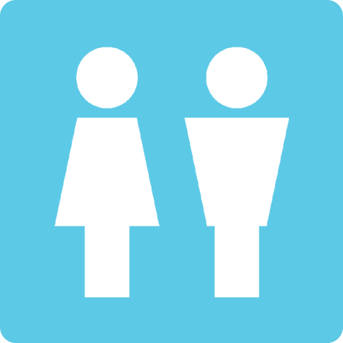 Rooms with toilet