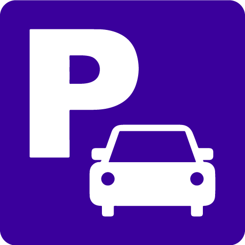 Nearby coin-operated parking available