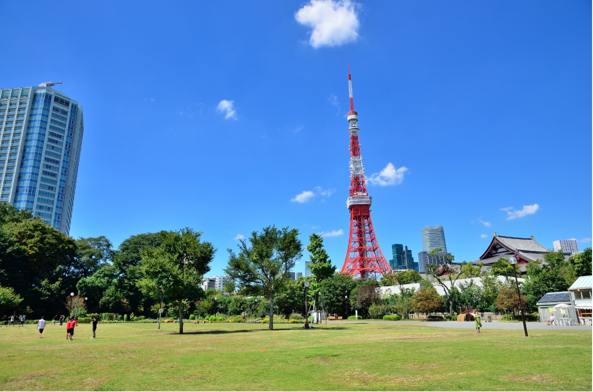 Cityscape of Minato City